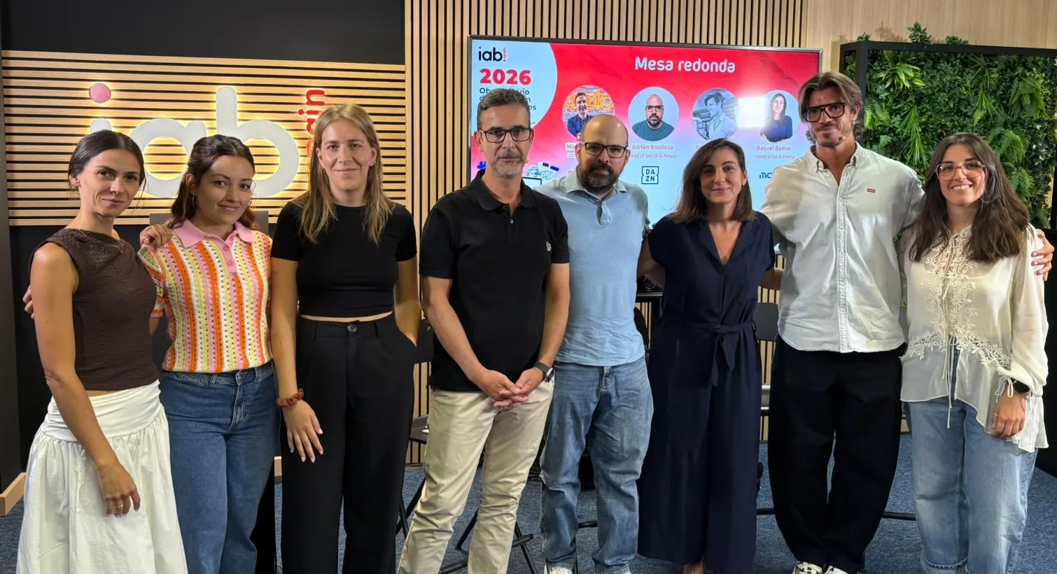 Participantes en la presentación del Observatorio de Marcas en Redes Sociales 2026 de IAB Spain en Madrid